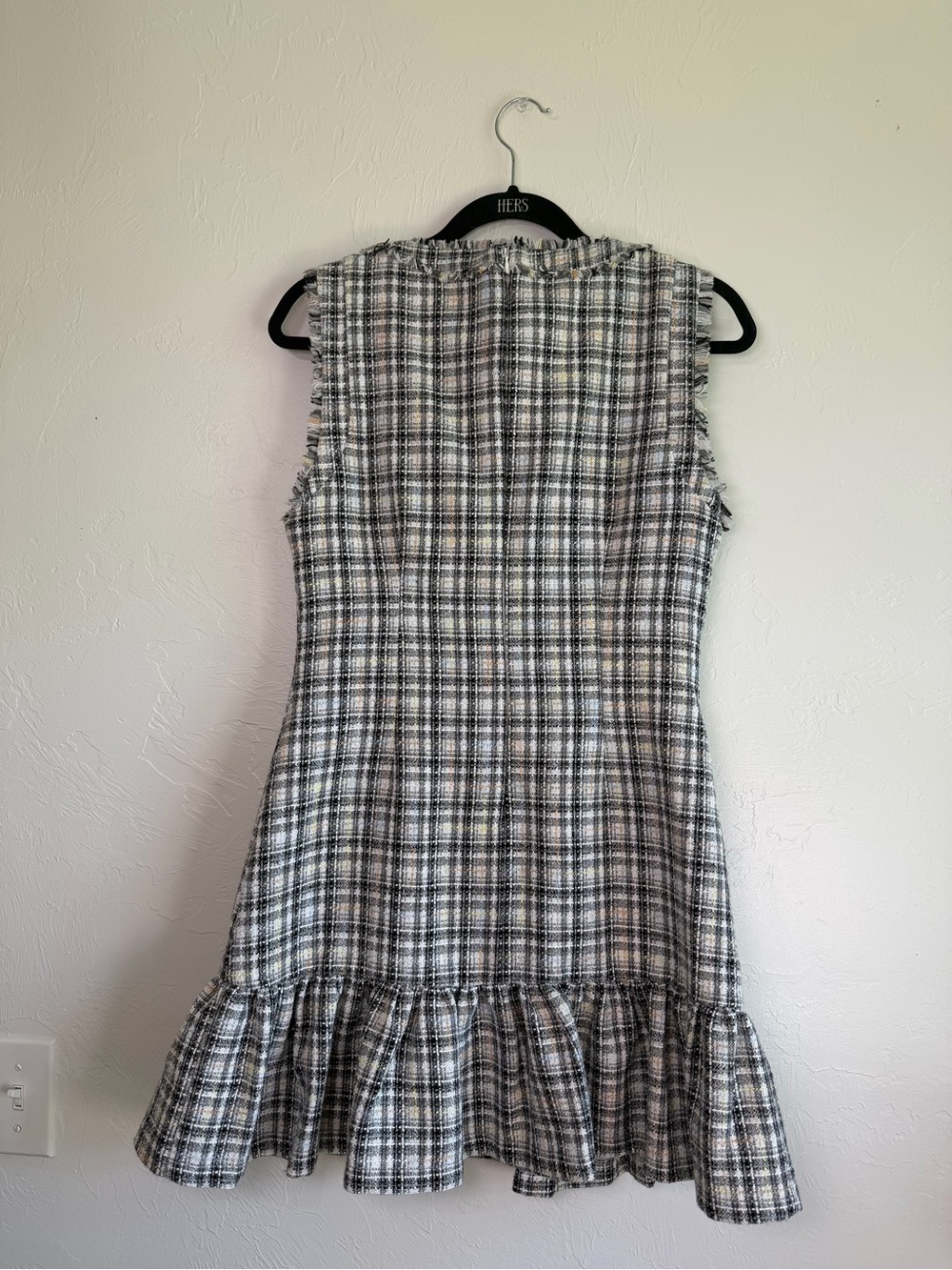 Likely Franco plaid Mini Dress Size 6 - Picture 10 of 10